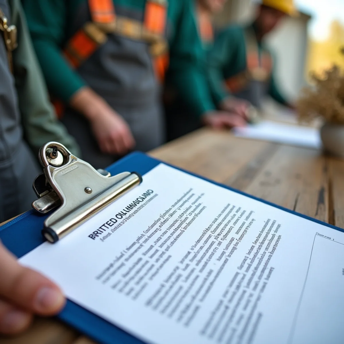 Formal written lifetime craftsmanship warranty certificate and customer agreement